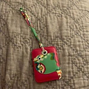 Vera Bradley luggage tag